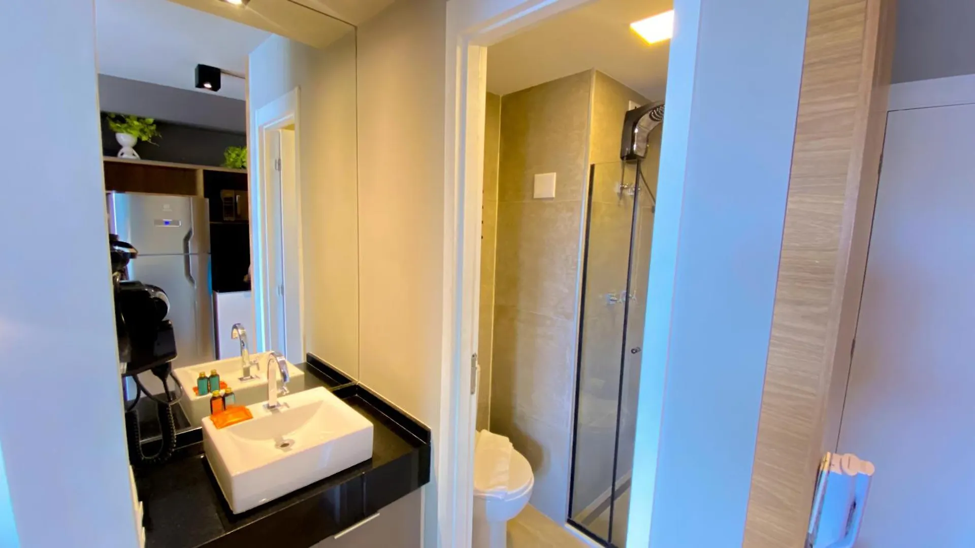 Piscina, Academia, Ac ,Cama Queen|Brazilian Corner サンパウロ